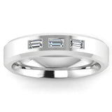 Men's Diamond Band 0.03ct Wedding Ring DW12 HEERA DIAMONDS