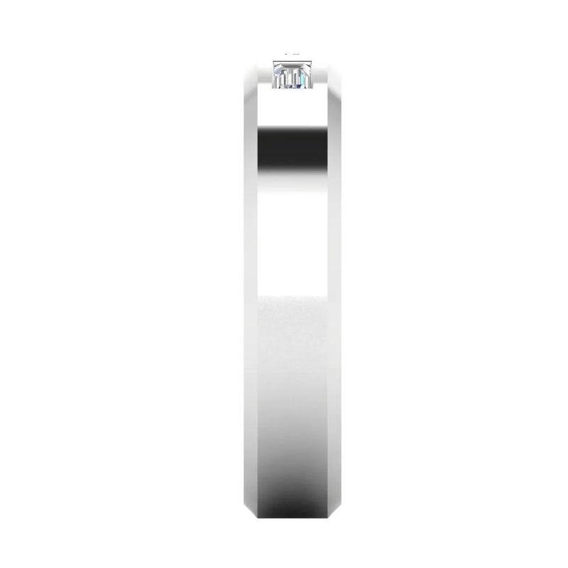 Men's Diamond Band 0.03ct Wedding Ring DW12 HEERA DIAMONDS