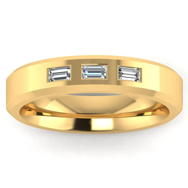 Men's Diamond Band 0.03ct Wedding Ring DW12 HEERA DIAMONDS