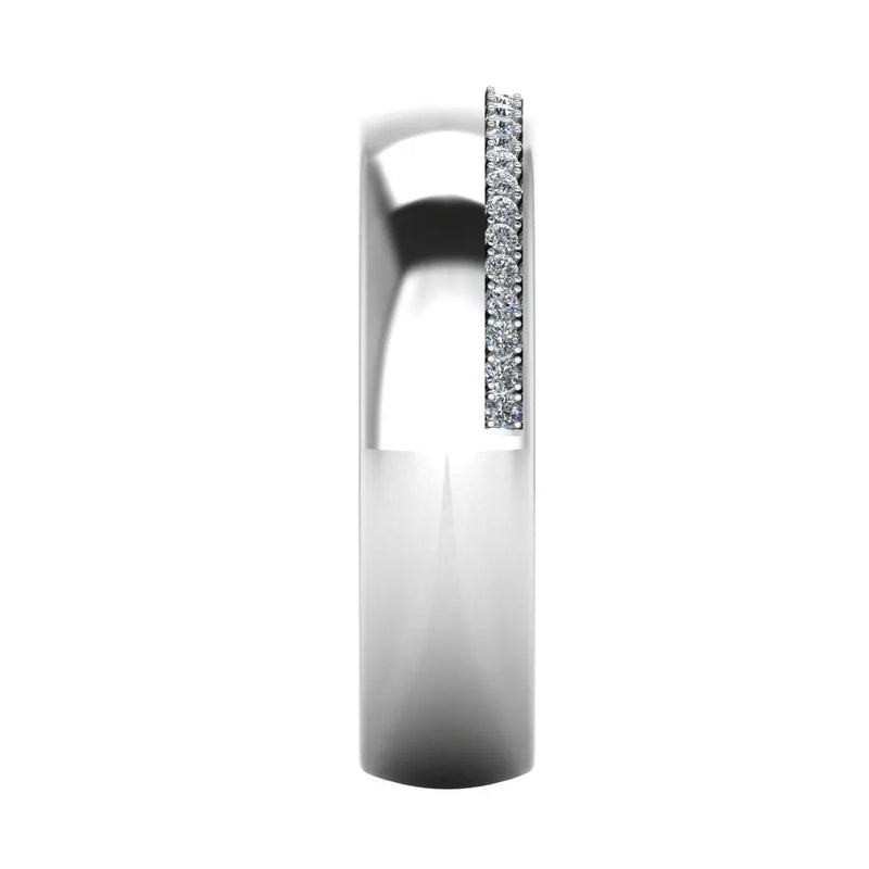 Men's Diamond Band 0.03ct Wedding Ring DW15 HEERA DIAMONDS