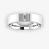 Men's Diamond Band 0.05ct Wedding Ring DW2