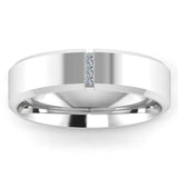Men's Diamond Band 0.06ct Wedding Ring DW6 Heera Diamonds HEERA DIAMONDS