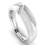 Men's Diamond Band 0.06ct Wedding Ring GR19961 HEERA DIAMONDS