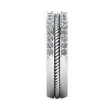 Men's Diamond Band 0.08ct Wedding Ring DW47 Heera Diamonds HEERA DIAMONDS