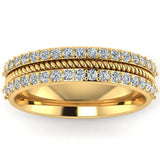 Men's Diamond Band 0.08ct Wedding Ring DW47 Heera Diamonds HEERA DIAMONDS