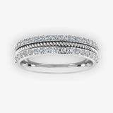 Men's Diamond Band Wedding Ring DW47 Heera Diamonds