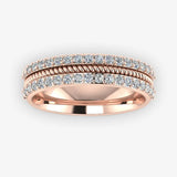 Men's Diamond Band Wedding Ring DW47 Heera Diamonds