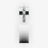 Men's Diamond Band 0.09ct Wedding Ring DW23