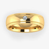 Men's Diamond Band  Wedding Ring DW8 Heera Diamonds