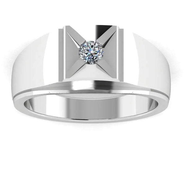 Men's Diamond Band 0.25ct Lab Grown Wedding Ring GR19996 HEERA DIAMONDS