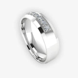 Men's Diamond Wedding Ring DW28 Heera Diamonds