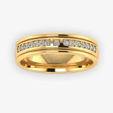 Men's Diamond Band Wedding Ring DW29 Heera Diamonds