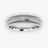 Men's Diamond Band Wedding Ring DW41 Heera Diamonds