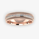 Men's Diamond Band Wedding Ring DW41 Heera Diamonds