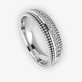 Men's Diamond Band Wedding Ring DW41 Heera Diamonds