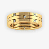 Men's Diamond Band Wedding Ring DW48 Heera Diamonds