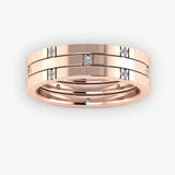 Men's Diamond Band Wedding Ring DW48 Heera Diamonds