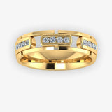 Men's Diamond Band 0.35ct Wedding Ring DW22