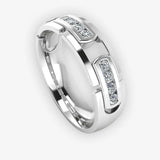 Men's Diamond Band 0.35ct Wedding Ring DW22