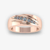 Men's Diamond Band 0.35ct Wedding Ring GR20082