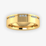 Men's Diamond Band Wedding Ring DW45 Heera Diamonds