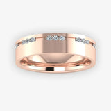 Men's Diamond Band Wedding Ring DW45 Heera Diamonds