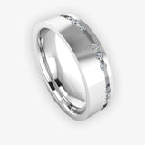 Men's Diamond Band Wedding Ring DW45 Heera Diamonds