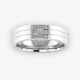 Men's Diamond Band Wedding Ring DW51 Heera Diamonds