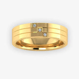 Men's Diamond Band Wedding Ring DW51 Heera Diamonds