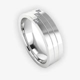 Men's Diamond Band Wedding Ring DW51 Heera Diamonds