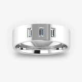 Men's Diamond Band Wedding Ring DW9 Heera Diamonds