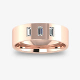 Men's Diamond Band Wedding Ring DW9 Heera Diamonds