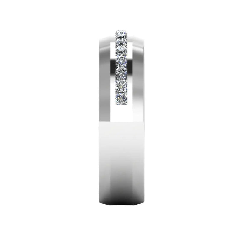 Men's Diamond Band 0.4ct Wedding Ring DW32 Heera Diamonds HEERA DIAMONDS