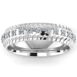 Men's Diamond Band 0.4ct Wedding Ring DW43 Heera Diamonds HEERA DIAMONDS