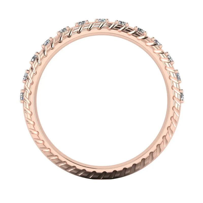 Men's Diamond Band 0.4ct Wedding Ring DW43 Heera Diamonds HEERA DIAMONDS