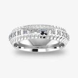 Men's Diamond Band  Wedding Ring DW43 Heera Diamonds