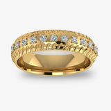 Men's Diamond Band  Wedding Ring DW43 Heera Diamonds