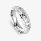 Men's Diamond Band  Wedding Ring DW43 Heera Diamonds