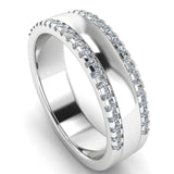 Men's Diamond Band 0.4ct Wedding Ring DW50 Heera Diamonds HEERA DIAMONDS