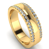 Men's Diamond Band 0.4ct Wedding Ring DW50 Heera Diamonds HEERA DIAMONDS