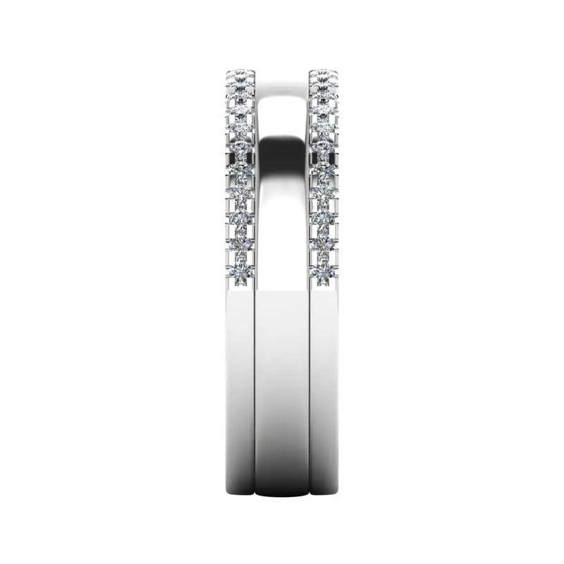 Men's Diamond Band 0.4ct Wedding Ring DW50 Heera Diamonds HEERA DIAMONDS