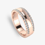 Men's Diamond Band Wedding Ring DW50 Heera Diamonds