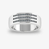Men's Diamond Band 0.4ct Wedding Ring GR19883