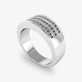 Men's Diamond Band 0.4ct Wedding Ring GR19883