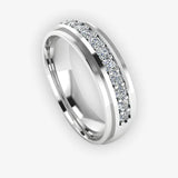 Men's Diamond Wedding Ring DW30 Heera Diamonds