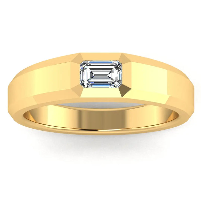 Men's Diamond Band 0.5ct Wedding Ring DW5 Heera Diamonds HEERA DIAMONDS