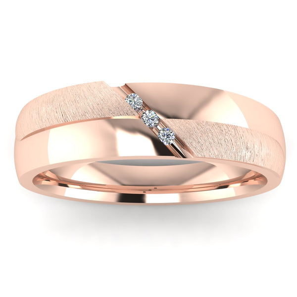 Men's Diamond Band 0.6ct Lab Grown Wedding Ring GR19961 HEERA DIAMONDS