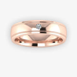 Men's Diamond Band Wedding Ring DW4 Heera Diamonds