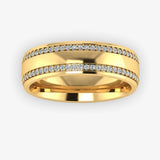 Men's Diamond Wedding Ring DW25 Heera Diamonds