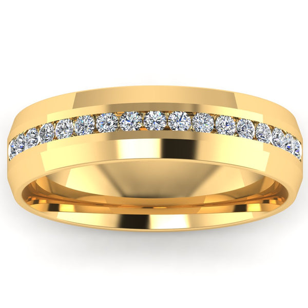 Men's Diamond Band 0.75ct Wedding Ring DW25 Heera Diamonds (Copy) HEERA DIAMONDS